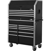 HDCC-4115 HD Series Toolbox Combo, 21-1/2" D x 44-1/5" W x 63-3/10" H, Black Sidevic Inc.