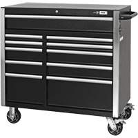 HDCC-4115 HD Series Toolbox Combo, 21-1/2" D x 44-1/5" W x 63-3/10" H, Black Sidevic Inc.