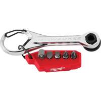 7-in-1 Multi-Bit Mini Ratchet, 5/16"/1/4" Drive, Plain Handle Sidevic Inc.