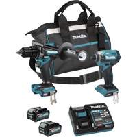 XGT Brushless 2-Tool Combo Kit, Lithium-Ion, 40 V Sidevic Inc.