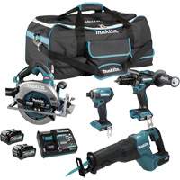 XGT Brushless 4-Tool Combo Kit, Lithium-Ion, 40 V Sidevic Inc.