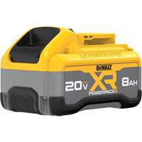 Bloc-pile MAX* XR POWERPACK, Lithium-ion, 20 V, 8 Ah Sidevic Inc.