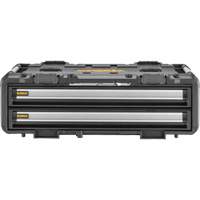 TOUGHSYSTEM&reg; 2.0 DXL 2 Drawers Unit, 30" x 21-13/20" x 10", Black/Yellow Sidevic Inc.