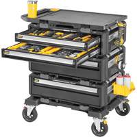 TOUGHSYSTEM&reg; 2.0 DXL 5-in-1 Modular Workstation, 34" x 25-4/5" x 39", Black/Yellow Sidevic Inc.