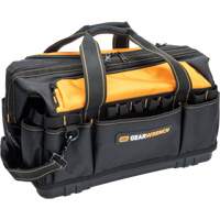 Professional 20" Tool Bag, Nylon, 33 Pockets, Black/Orange Sidevic Inc.