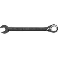 Metric Spline Combination Reversible Ratcheting Wrench, Black/Chrome Finish Sidevic Inc.