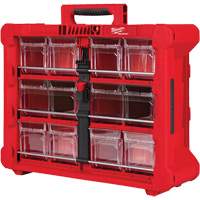 PACKOUT Tilt Bin Organizer, 15-1/5" x 19-7/10" x 6-7/10", Black/Red Sidevic Inc.
