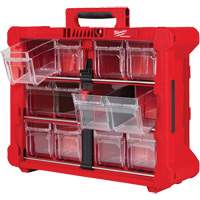 PACKOUT Tilt Bin Organizer, 15-1/5" x 19-7/10" x 6-7/10", Black/Red Sidevic Inc.