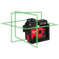 Laser vert &agrave; 3 plans sur 360° M12 avec r&eacute;cepteur et alignement automatique Sidevic Inc.