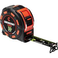 Shockforce NITE EYE Magnetic Tape Measure, 1-1/4" x 35', SAE Graduations Sidevic Inc.