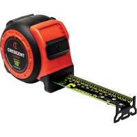  CONTROLTOUCH NITE EYE Tape Measure, 1-3/16" x 16', SAE Graduations Sidevic Inc.