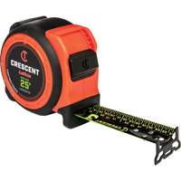  CONTROLTOUCH NITE EYE Tape Measure, 1-3/16" x 25', SAE Graduations Sidevic Inc.