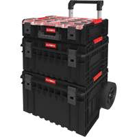Arx 3-Piece Modular Starter Kit, 23"/25-1/5" x 19"/15-1/5" x 12-3/5"/26"/6-4/5", Black/Red Sidevic Inc.
