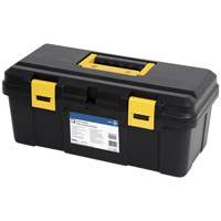 JPTB-19 Plastic Hand Tool Box, 19" W x 9" D x 8" H, Black Sidevic Inc.