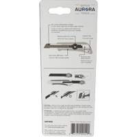 18mm Professional Knife with Ratchet, Stainless Steel, Heavy-Duty, Plastic Handle Sidevic Inc.