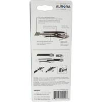 18mm Professional Knife, Stainless Steel, Heavy-Duty, Rubber Handle Sidevic Inc.