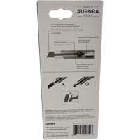 25mm Retractable Knife, Stainless Steel, Heavy-Duty, Rubber Handle Sidevic Inc.