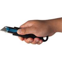 Standard-Duty Retractable Safety Knife, Stainless Steel, Rubber Handle Sidevic Inc.