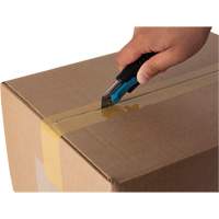 Standard-Duty Retractable Safety Knife, Stainless Steel, Rubber Handle Sidevic Inc.