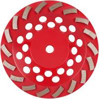 Meule boisseau diamant&eacute;e &agrave; 18 segments Turbo DIAMOND MAX Sidevic Inc.