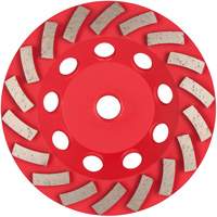 Meule boisseau diamant&eacute;e &agrave; 18 segments Turbo DIAMOND MAX Sidevic Inc.