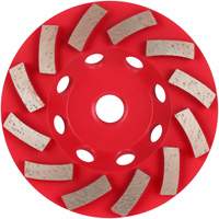 Meule boisseau diamant&eacute;e &agrave; 12 segments Turbo DIAMOND MAX Sidevic Inc.