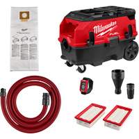 M18 FUEL 9 Gallon Dual Battery Dust Extractor with PACKOUT Compatibility and VACLINK Kit, 27-3/4" x 19" Sidevic Inc.