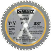 Circular Saw Blade, 7-1/4", 48 Teeth, Metal Use Sidevic Inc.