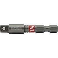 Impactech&reg; Impact Socket Adapter, 1/4" Drive Size, 1/4" Male Size, 2" L Sidevic Inc.