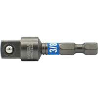 Impactech&reg; Impact Socket Adapter, 1/4" Drive Size, 3/8" Male Size, 2" L Sidevic Inc.