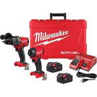 Ensemble &agrave; deux outils perceuse-visseuse &agrave; percussion &agrave; prise 1/2" M18 FUEL et visseuse hydraulique &agrave; prise hexagonale &agrave; prise 1/4" SURGE, Lithium-ion, 18 V Sidevic Inc.