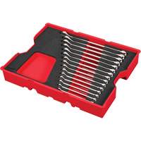 Jeu de cl&eacute;s avec plateau pour tiroirs PACKOUT, Combinaison, 15 morceaux, M&eacute;trique Sidevic Inc.