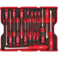Jeu de tournevis et de leviers avec organisateur pour tiroirs PACKOUT, 17, Magn&eacute;tique Sidevic Inc.
