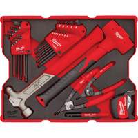 Hex Key & Hammer Set with Tray for PACKOUT Drawers Sidevic Inc.