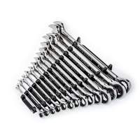 90-Tooth 12 Point SAE Wrench Set, Ratcheting Combination, 14 Pieces, Imperial Sidevic Inc.