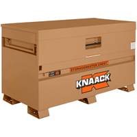 Model 69 Piano Box with Padlock, 60" W x 30" D x 34-1/4" H, Tan Sidevic Inc.