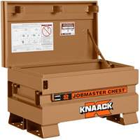 Model 32 Jobsite Chest with Padlock, 32" x 19" x 19", Steel, Tan Sidevic Inc.