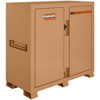 Model 112 Jobsite Cabinet with Padlock, Steel, 54.9 Cubic Feet, Tan Sidevic Inc.