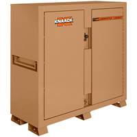 Model 109 Jobsite Cabinet with Padlock, Steel, 47.5 Cubic Feet, Tan Sidevic Inc.