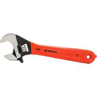 Adjustable Wrench, 4" L, 1/2" Max Width, Black Oxide Sidevic Inc.