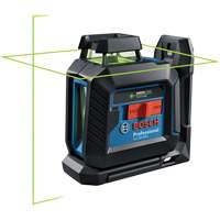 Laser &agrave; lignes crois&eacute;es 360° auto-nivelant &agrave; faisceau vert Sidevic Inc.