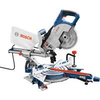 Single-Bevel Slide Miter Saw, 8-1/2", 12 A, 120 V Sidevic Inc.