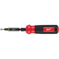 Tournevis multi-usage 8-en-1 avec embouts et tourne-&eacute;crous &agrave; chocs SHOCKWAVE, 8-1/3" lo, Prise Coussin&eacute;e Sidevic Inc.