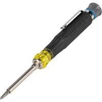13-in-1 Multi-Bit Pocket Precision Screwdriver, 6-1/2" L, Cushion Grip Handle Sidevic Inc.