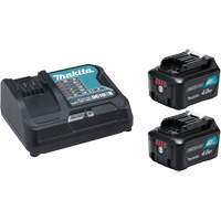 CXT Rapid Charger Starter Kit with (2) 4 Ah Batteries, 12 V, Lithium-Ion Sidevic Inc.