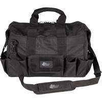 Phantom Collection 18" Contractor's Tool Bag, Ballistic Polyester, 25 Pockets, Black Sidevic Inc.