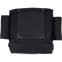 Phantom Collection Nut & Bolt Bag with 2 Sleeves, Canvas, 3 Pockets, Black Sidevic Inc.