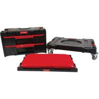 3-Piece Arx&reg; Dolly with Swivel Casters Set, 23-1/10" x 15" x 13-2/5", Black Sidevic Inc.