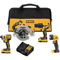 Ensemble quatre outils sans fil et sans balai MAX* (2.0Ah), 20 V Sidevic Inc.