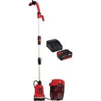 Cordless Clean Water Rain Barrel Pump with 4Ah Battery & Charger Starter Kit, 18 V, 792.5 GPH Sidevic Inc.